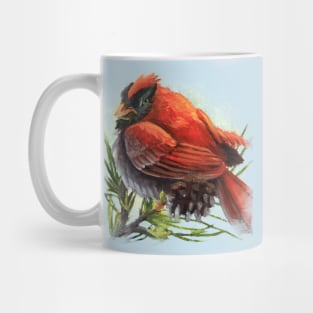 Cranky Cardinal Mug